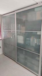 Ikea Pax schuifdeuren melkglas voor kast 250 x 236 cm, Ophalen, 200 cm of meer, Zo goed als nieuw, 200 cm of meer