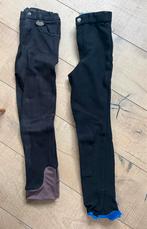 2 paardrijbroeken maat 128, Gebruikt, Kinderen, Recreatie, Onderkleding