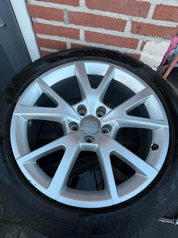 Audi A6/A5/A4/A3 Velgen 18 inch met pirelli Winterbanden beschikbaar voor biedingen