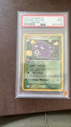 Pokémon weezing psa 9 mint, Ophalen of Verzenden, Losse kaart, Zo goed als nieuw