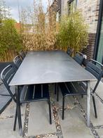 Tuintafel Wehkamp zwart, Ophalen, Gebruikt