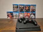 Playstation 4 + spellen, Spelcomputers en Games, Spelcomputers | Sony PlayStation 4, Ophalen of Verzenden, Zo goed als nieuw, Met 1 controller