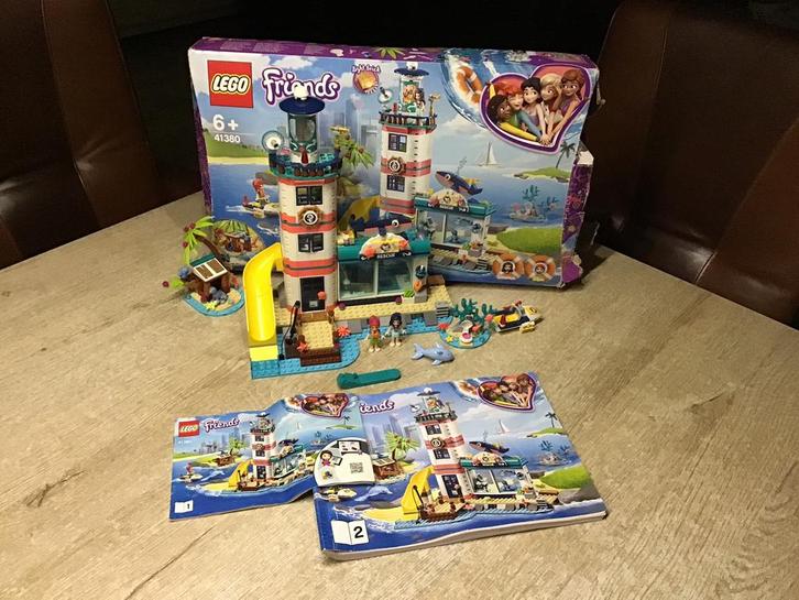 Lego friends Vuurtoren 41380 + DOOS, Kinderen en Baby's, Speelgoed | Duplo en Lego, Zo goed als nieuw, Ophalen of Verzenden