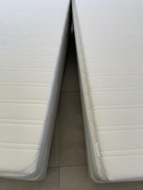 2 x sultan boxspring + 2x topper PRIKKIE, Huis en Inrichting, Slaapkamer | Bedden, Gebruikt, Tweepersoons, 180 cm, 190 cm of minder