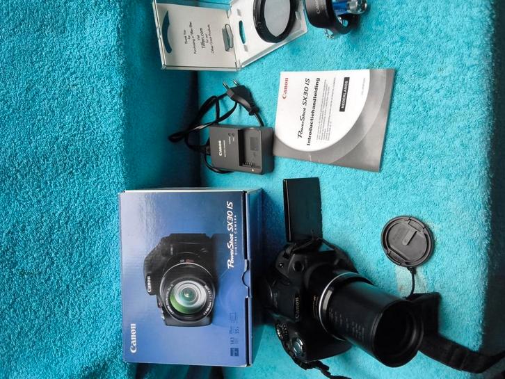 CANON DIGITALE FOTO CAMERA power shot  SX 30 IS,( Prachtig ), Audio, Tv en Foto, Fotocamera's Analoog, Zo goed als nieuw, Ophalen of Verzenden