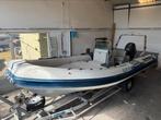 Joker Clubman 21 - Yamaha 115pk - Geremde Trailer, Watersport en Boten, Rubberboten, Zo goed als nieuw, Benzine, 200 pk of meer