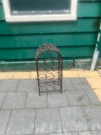 Antiek wijnrek, Ophalen, Zo goed als nieuw, Metaal, 75 cm of meer