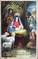 (1) — KERSTSTAL - van: HANNES PETERSEN - gesigneerd, Verzenden, 1920 tot 1940, Gelopen, Feest(dag)