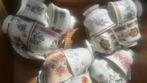 14 koffie/theekopjes Elizabethan, Paragon enz., Ophalen, Zo goed als nieuw, Porselein, Kop en/of schotel