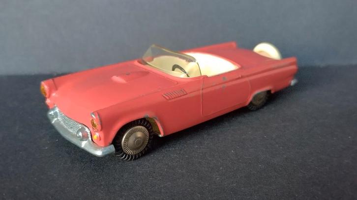 Ford Thunderbird 1955 1:43 Tekno Denmark Pol, Hobby en Vrije tijd, Modelauto's | 1:43, Zo goed als nieuw, Auto, Overige merken