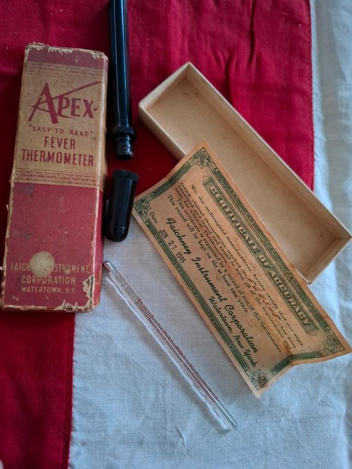 Originele WOII US Army Thermometer - Zeldzaam!, Antiek en Kunst, Antiek | Gereedschap en Instrumenten, Ophalen of Verzenden