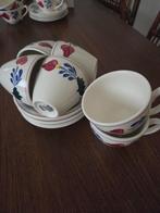 Boerenbont 6 koffiekopjes, Nieuw, Ophalen of Verzenden, Kop(pen) en/of Schotel(s), Aardewerk