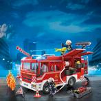 Playmobil brandweerset pompwagen en extra’s, Gebruikt, Ophalen of Verzenden
