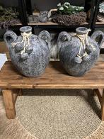 Kruiken / vazen, Overige kleuren, Ophalen of Verzenden, Minder dan 50 cm, Glas