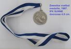 grote VOETBAL medaille, toernooi Sunne Zweden 1997, Ophalen of Verzenden, Overige materialen