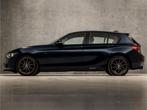 BMW 1-serie 116i Sportline Automaat 136 Pk (SCHERM, CLIMATE,, Gebruikt, Zwart, 4 cilinders, Blauw