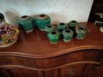 8 Gember potten, Antiek en Kunst, Antiek | Keramiek en Aardewerk, Ophalen