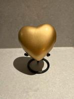 Gouden Hart Urn - 80ml Metaal, Ophalen, Zo goed als nieuw, Overige kleuren, Minder dan 50 cm