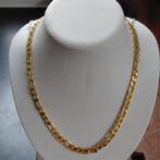 Goudkleurige Koningsketting 50cm - Nieuw!, Verzenden, Nieuw, Goud, Overige materialen