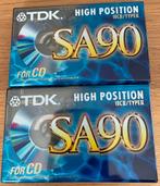 2 x Cassette bandje, nieuw in gesealde verpakking, 2 t/m 25 bandjes, Overige genres, Ophalen of Verzenden, Origineel