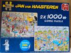 Jan van Haasteren duopuzzel - 1000 st - ruilen kan ook, Hobby en Vrije tijd, Denksport en Puzzels, Ophalen of Verzenden, 500 t/m 1500 stukjes