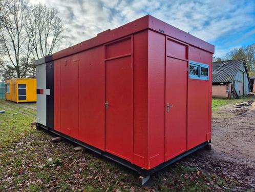 3x woonunit, bouwkeet, sanitair unit, kantoorunit, camping, Zakelijke goederen, Machines en Bouw | Keten en Containers, Ophalen
