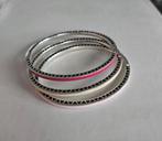 3x Pandora Radiant Hearts bangle T2, Ophalen of Verzenden, Zo goed als nieuw, Zilver, Zilver