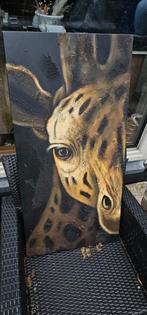 Giraffe schilderij., Ophalen of Verzenden