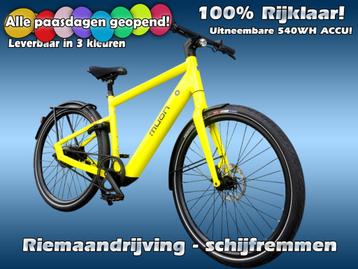 NIEUW! Muon Bradyon Urban Design e-bike met Riemaandrijving! beschikbaar voor biedingen