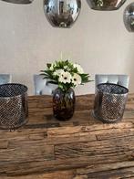 2 riviera maison windlichten, Ophalen, Nieuw, Overige materialen, Minder dan 25 cm