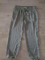 Broek L.95cm Zara L elast. tailleband olijfgroen 2xGedragen, Kleding | Dames, Zara, Maat 42/44 (L), Ophalen of Verzenden, Zo goed als nieuw