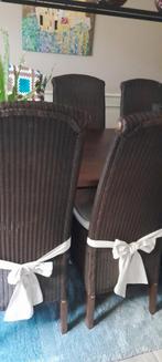 Huiskamer stoelen, Ophalen of Verzenden, Gebruikt, Bruin