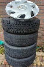 Ford stalen velgen met winter banden, 14 inch, Overige, Gebruikt, Overige