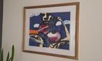 Herman Brood motorman zeefdruk, Ophalen
