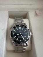 Omega Seamaster met orig dozen en certificaat, Staal, Gebruikt, Staal, Polshorloge