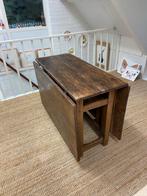 Antieke Klaptafel / Eettafel, Ophalen, Gebruikt, 100 tot 150 cm, Eikenhout