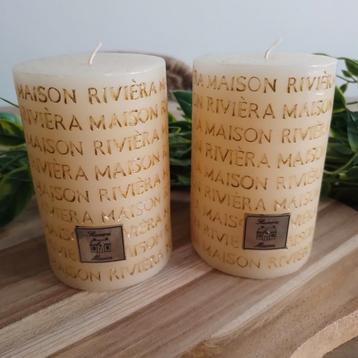 🌿2 Nieuwe Riviera Maison 🌿 signature kaarsen met label beschikbaar voor biedingen