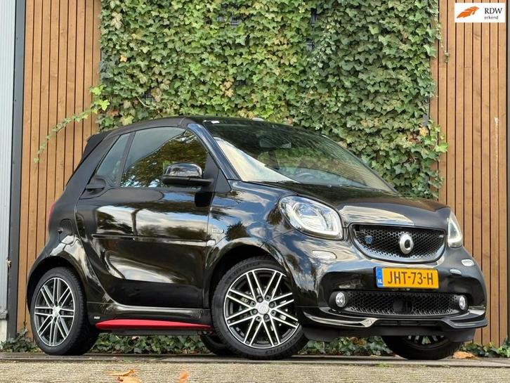 Smart Fortwo cabrio EQ BRABUS Style 18 kWh CABRIO|LEDER|STOE, Auto's, Smart, Bedrijf, Te koop, ForTwo, ABS, Achteruitrijcamera