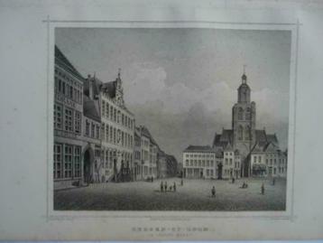 095 / Bergen op Zoom     Staalgravure     1860 beschikbaar voor biedingen