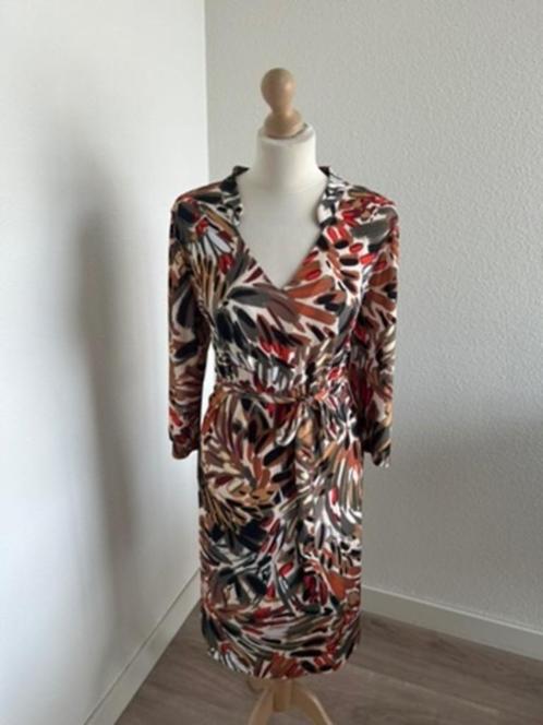 Smashed Lemon maat XXL 44 elegante classy jurk 1815, Kleding | Dames, Jurken, Zo goed als nieuw, Maat 42/44 (L), Oranje, Onder de knie