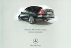 Folder Mercedes-Benz C-klasse mit Sportpaket (2002), Verzenden, Gelezen, Mercedes