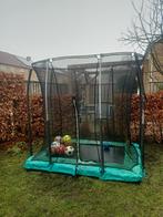 Salta trampoline, Ophalen