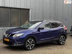 Nissan Qashqai 1.2 Tekna / Panorama / 360CAM / Lederen bekl, Voorwielaandrijving, Euro 5, Gebruikt, Zwart