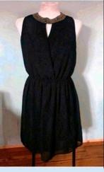 Zara zwart feestelijk jurk, Kleding | Dames, Maat 38/40 (M), Ophalen of Verzenden, Zo goed als nieuw, Knielengte