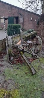 Nostalgische maaibalk antiek, Ophalen