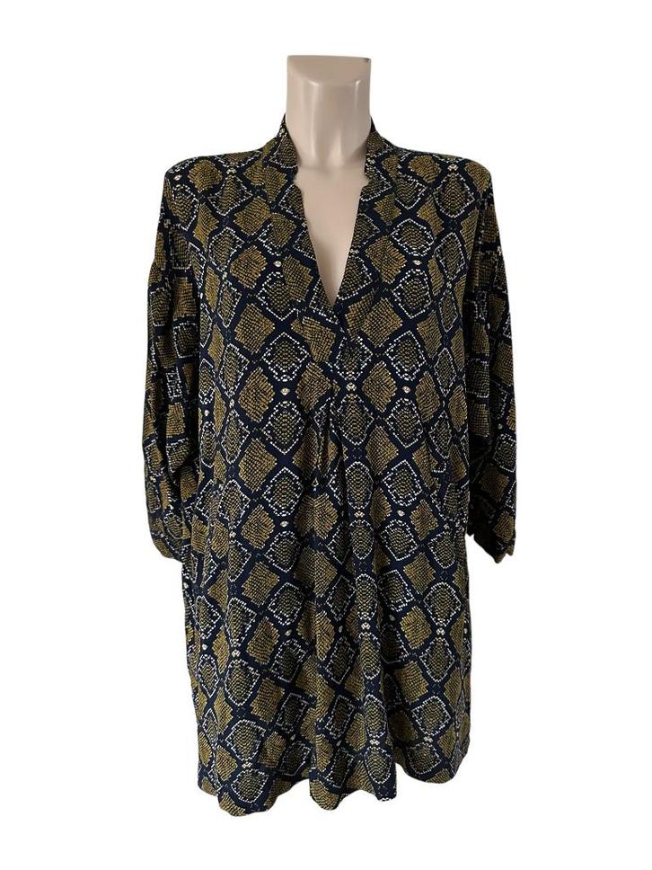 Essentiel Antwerp jurk M, Kleding | Dames, Jurken, Zo goed als nieuw, Groen, Boven de knie, Ophalen of Verzenden