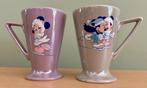 Twee originele Mickey en Minnie Mouse bekers wintercollectie, Ophalen of Verzenden, Zo goed als nieuw, Overige stijlen