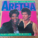 12 inch Maxisingel Aretha Franklin - Jumpin Jack Flash, Ophalen of Verzenden, 1980 tot 2000, Gebruikt, 12 inch