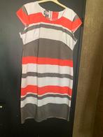 Zomerjurk taupe wit oranje gestreept XL, Kleding | Dames, Overige kleuren, Maat 46/48 (XL) of groter, Ophalen of Verzenden, Zo goed als nieuw