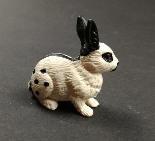 SCHLEICH Zwart-Wit Konijntje 1996, Verzamelen, Dierenverzamelingen, Zo goed als nieuw, Beeldje of Figuurtje, Overige soorten, Verzenden